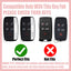 Funda llavero TPU comp Land Rover Jaguar 5 botones