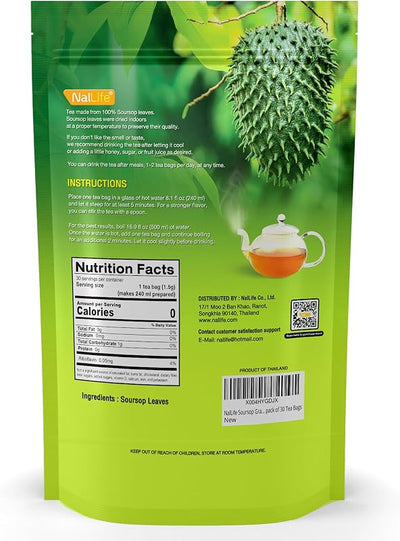 Té de guanábana 30 bolsas