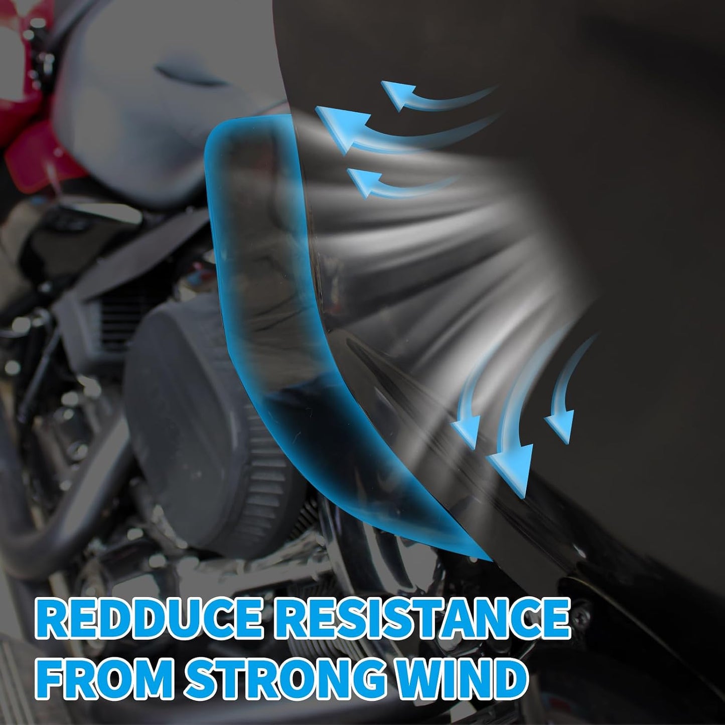 Deflector viento Harley Touring 2015-21