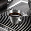 Taza café expreso acero inox doble boquilla 3.4oz