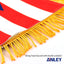 Bandera colgante Puerto Rico 4x6pulg para espejo automóvil
