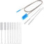 Cepillo drenaje flexible 67pulg limpiador nailon 8-10