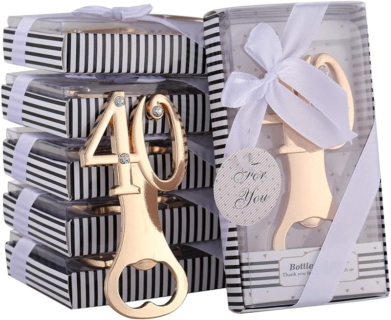 12 Abridores Botellas Regalo 40 Cumpleaños Boda