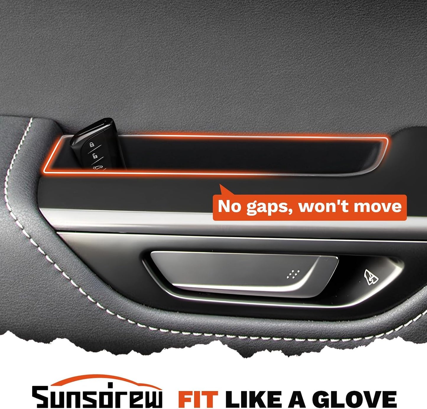 4 Organizadores puerta Lexus NX 2025 para accesorios