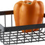 Cesta alambre cuadrada almacenamiento 6x6x2"