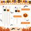 200 Palillos Bambú Halloween 4.7pulg Calabaza Gato Fantasma