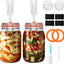 Kit fermentación 1.5L con pesos y esclusas aire para chucrut