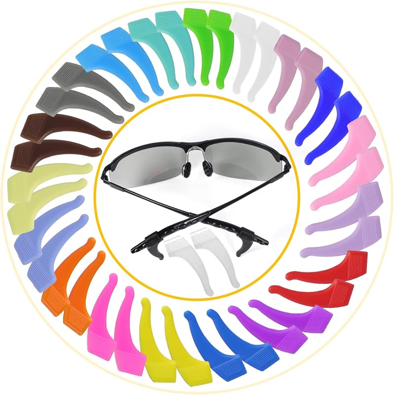 Soporte antideslizante silicona para lentes multicolor