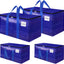 Bolsas almacenamiento dormitorio universitario niña azul