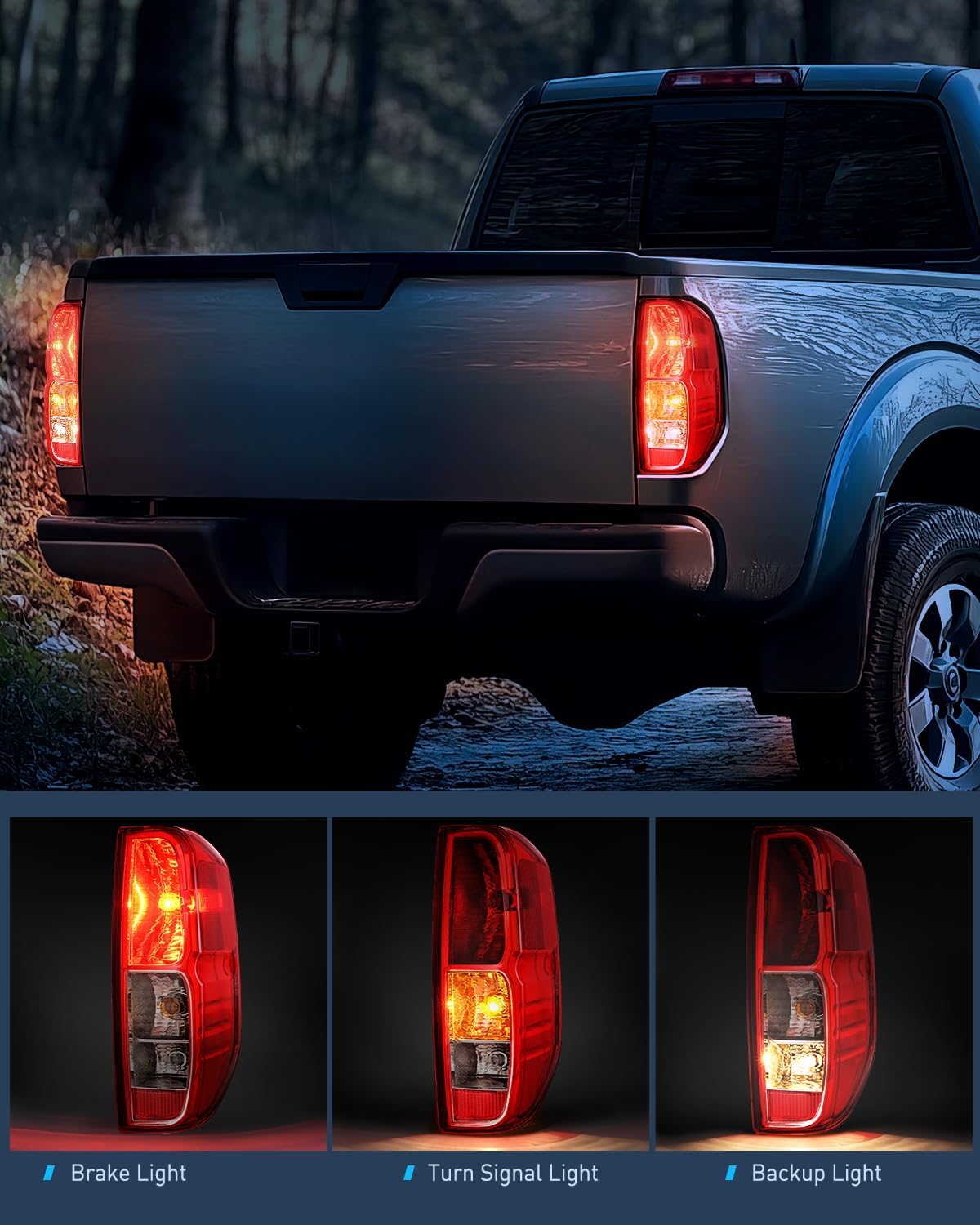 Conjunto luz trasera comp Nissan Frontier 09-12 Suzuki