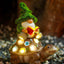 Tortuga gnomo solar decoración jardín patio regalo mamá