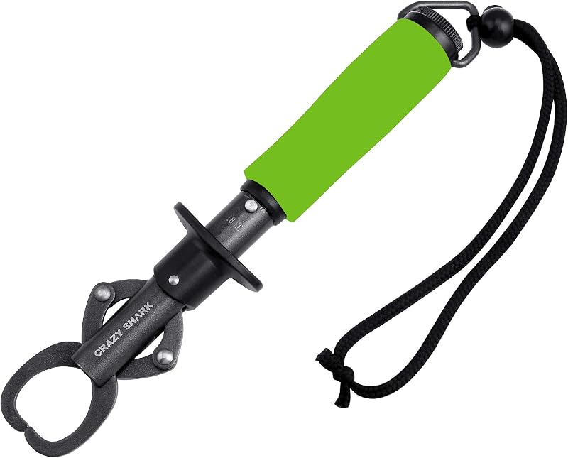 Herramientas pesca aluminio para quitar anzuelos 6.7pulg verde