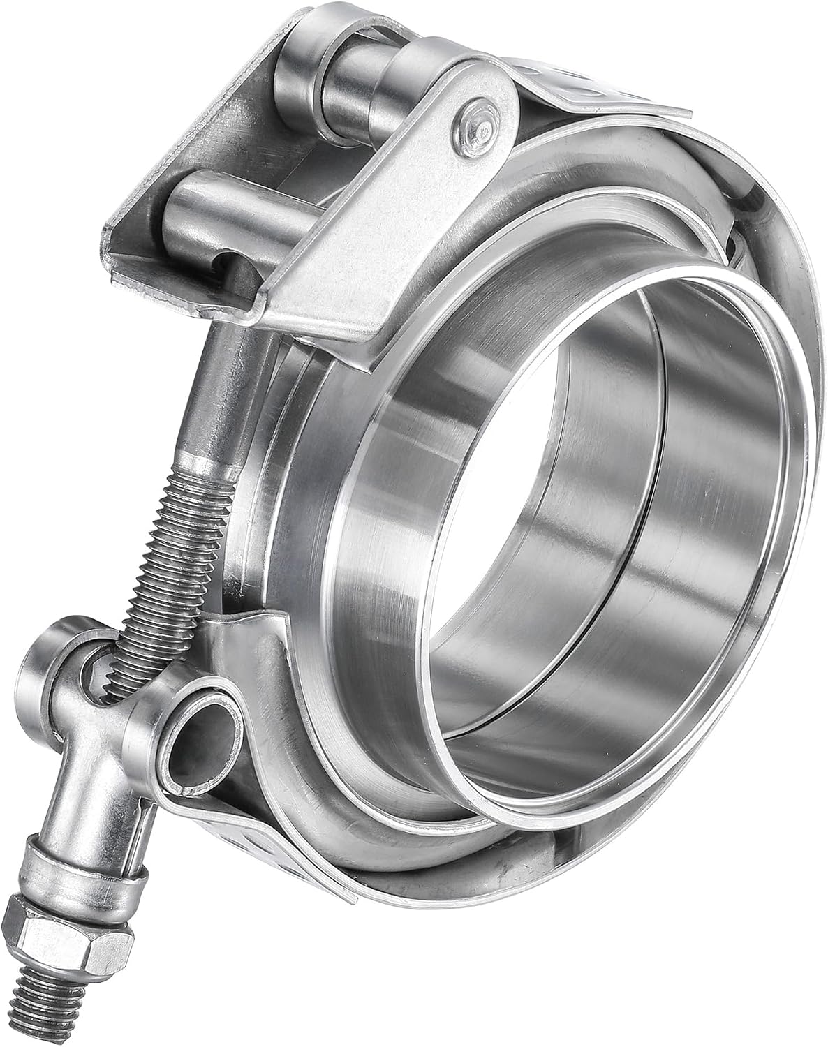 Abrazadera V escape acero inox 304 2.25pulg rápida 1 ud