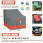 Fundas sillas exterior 600D con correas set 2