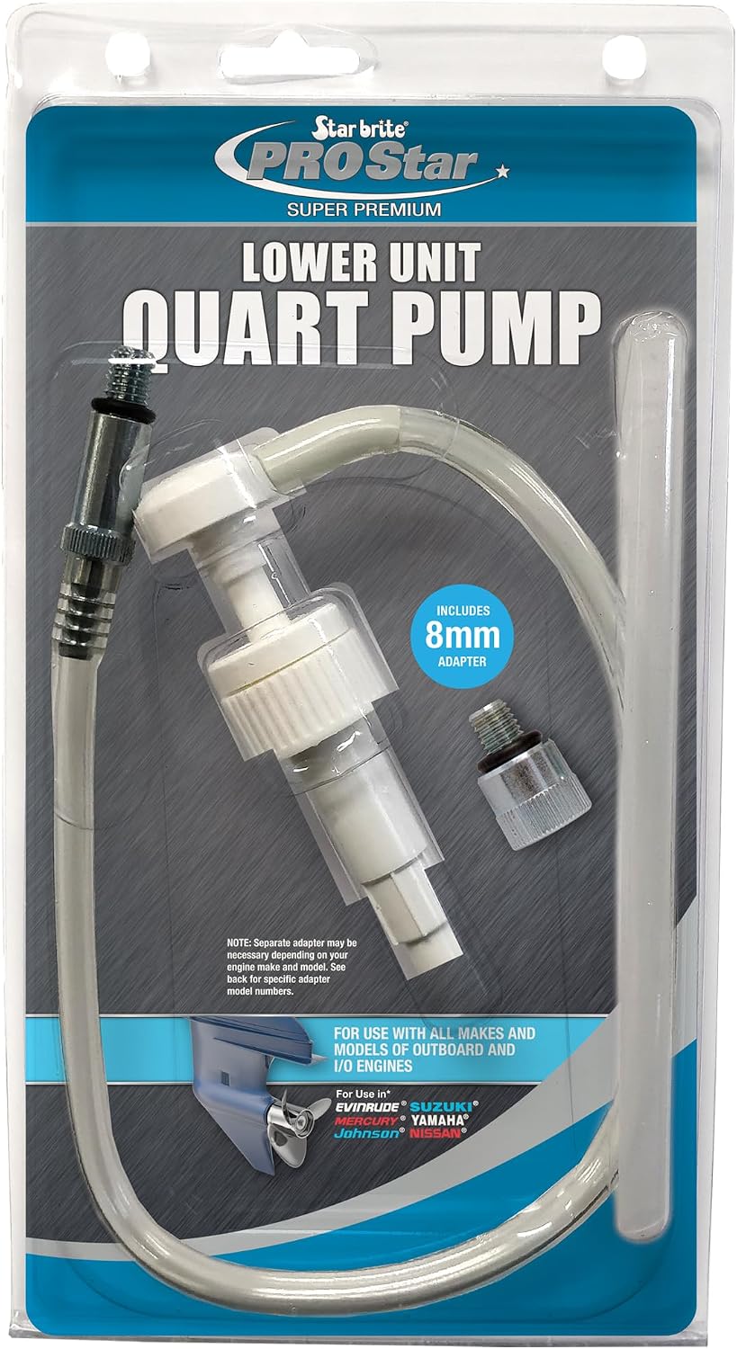 Bomba cuarto galón ajuste 3/8" adaptador 0.315"