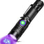 Linterna UV 395nm recargable para resina y orina mascotas