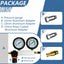 Kit probador fugas motor gasolina detector compresión