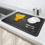 Tapete secado silicona 28x20pulg encimera cocina