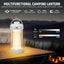 Linterna camping recargable 550LM luz RGB base magnética