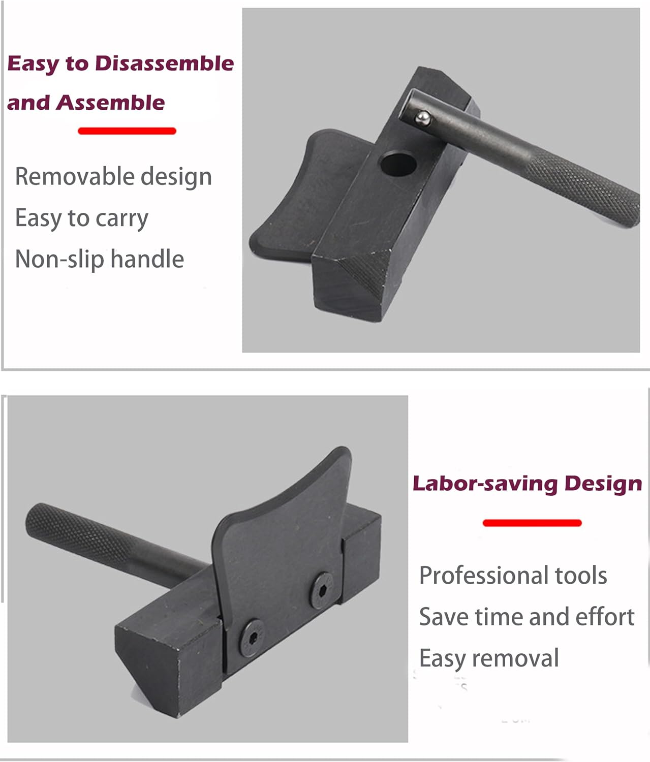 Herramienta separadora cárter y raspador metal motor