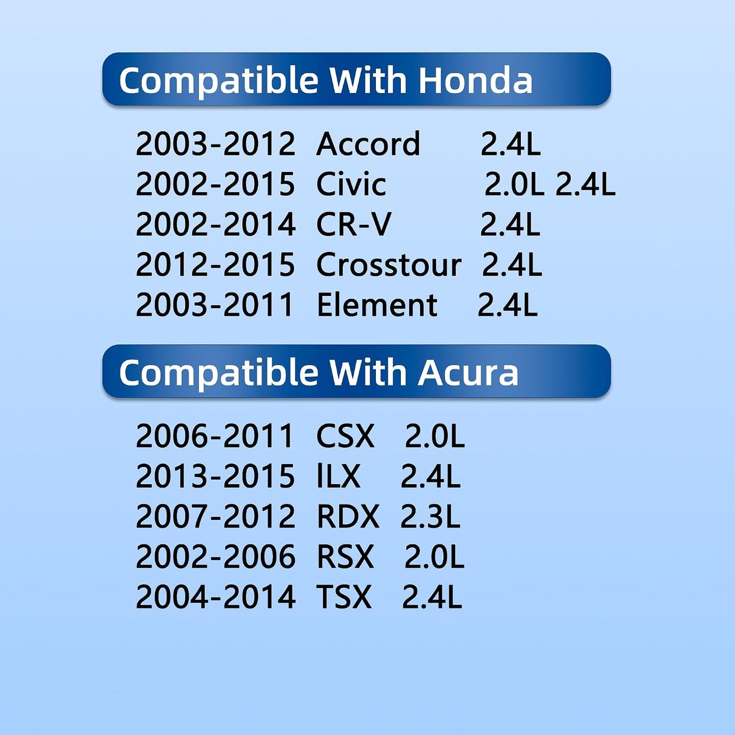 Set juntas válvula VS50614R para Honda Accord Civic CR-V