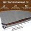 Lona polietileno 10x12ft impermeable reforzada resistente UV