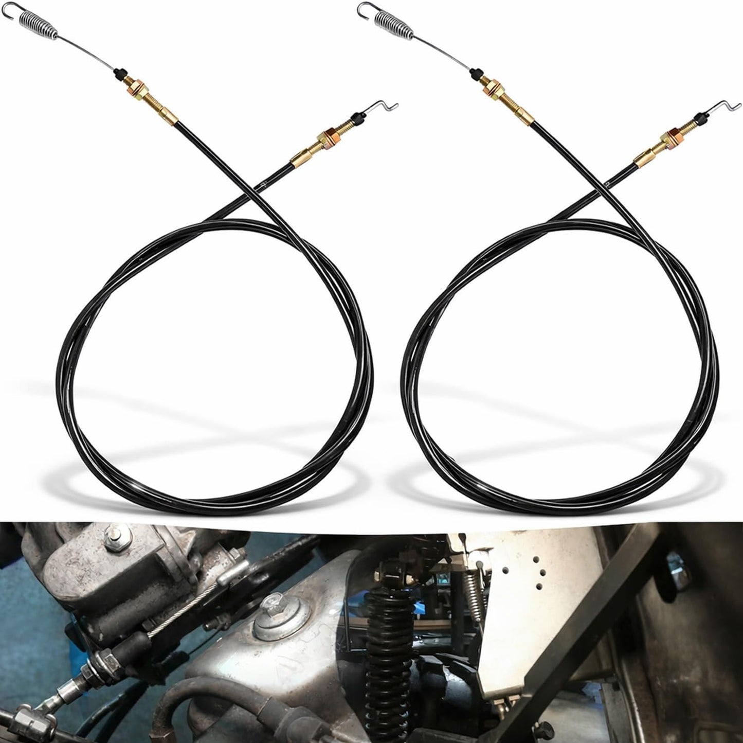 2 Pzas Cables Cambio para Chuck Wagon Trailmaster LM400