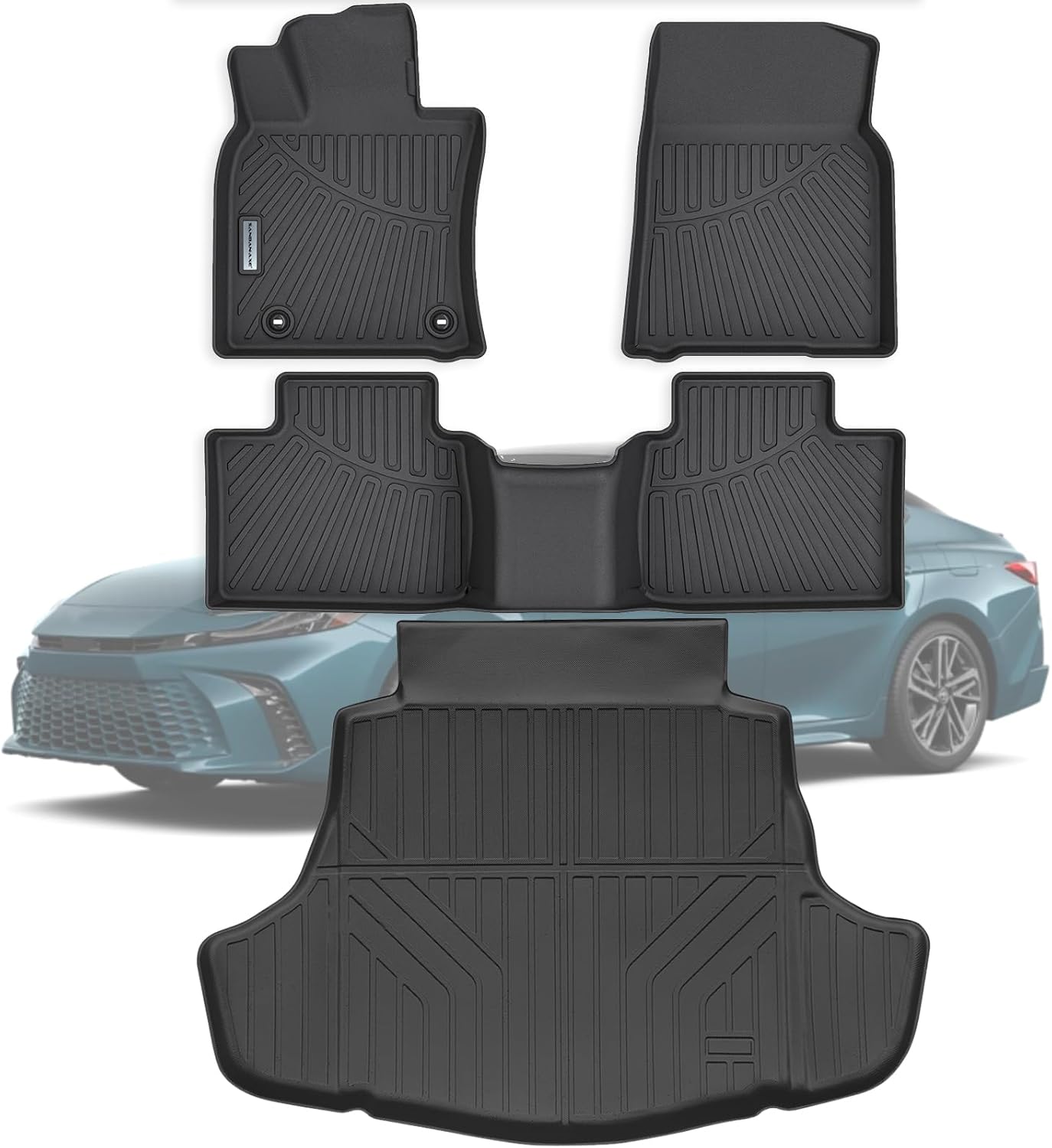 Alfombrillas maletero Toyota Camry 2025 TPE protección
