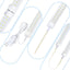 10 Tubos LED 8ft Doble Fila