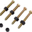 Kit pernos extracción cubo impacto negro dorado