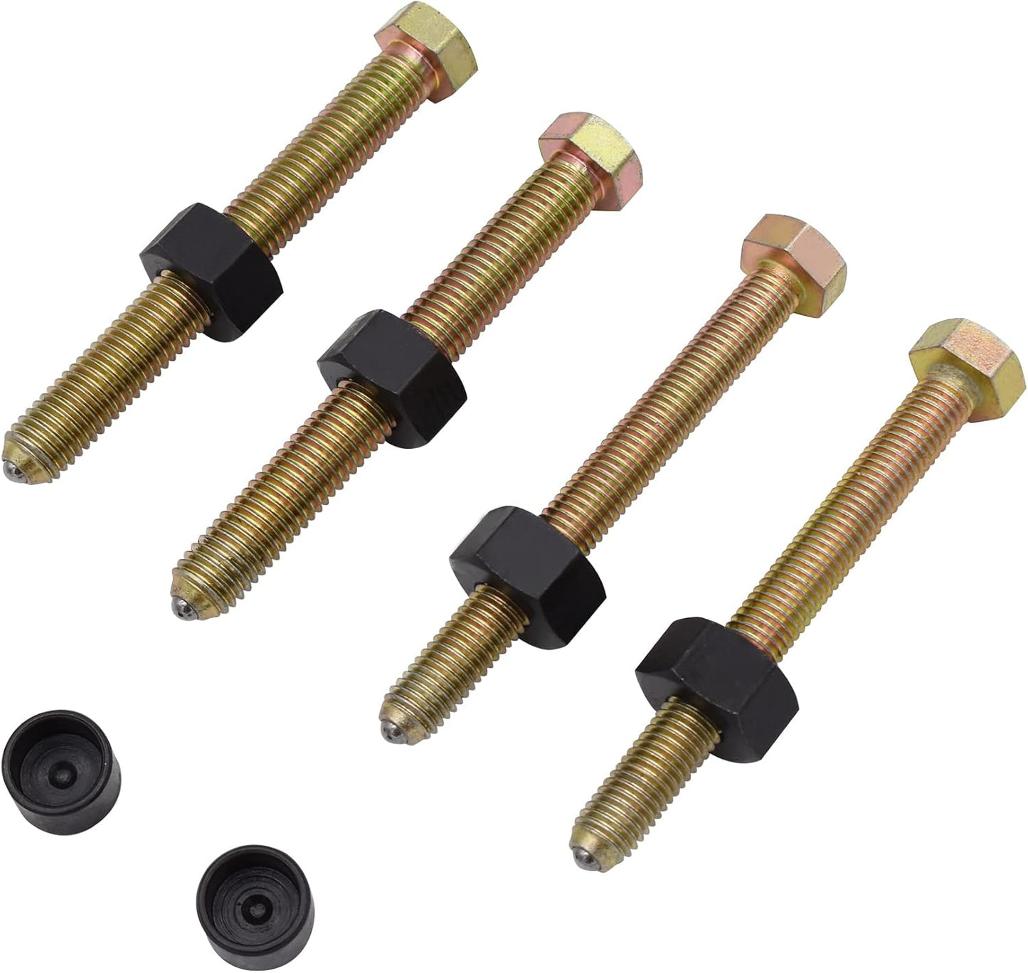 Kit pernos extracción cubo impacto negro dorado
