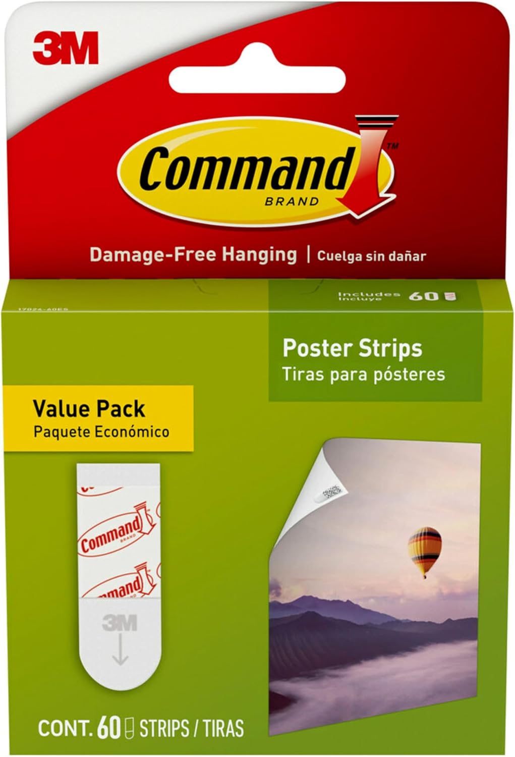 Tiras para colgar cuadros Command