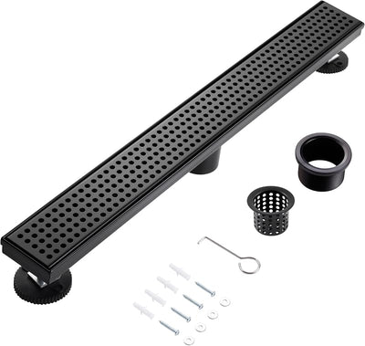 Drenaje ducha lineal acero inox 304 con rejilla remov.