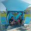 Tienda playa emergente 3-4 personas con toldo UV UPF 50