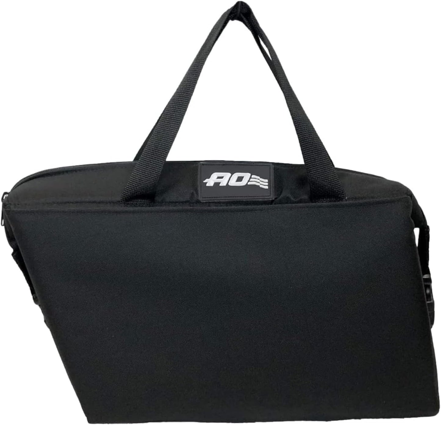 Bolsas sillín motocicleta suave 15 latas color negro