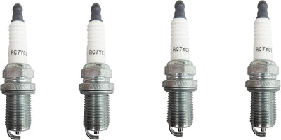 4 Pzas bujías cobre RC7YC3 cable encendido