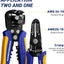 Set pelacables autoajustable 10-24 AWG electricista