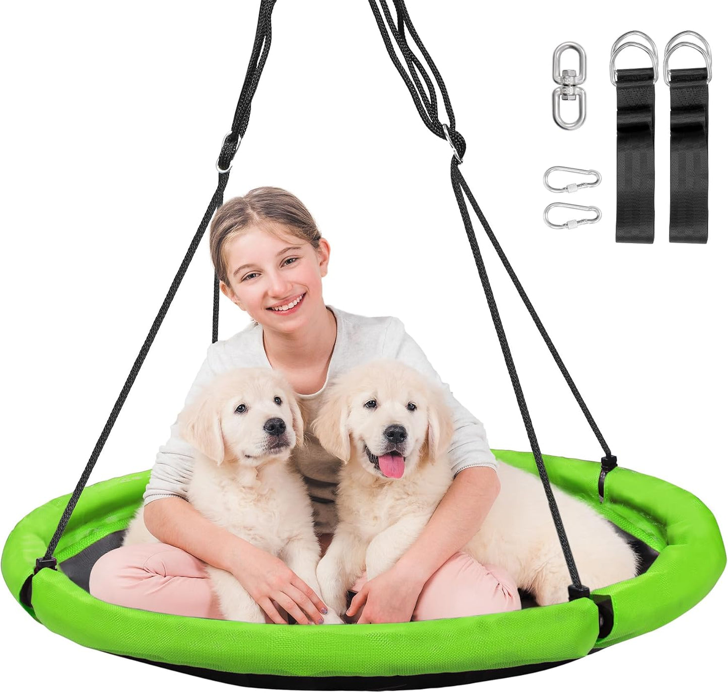 Columpio volador 40" para niños exteriores