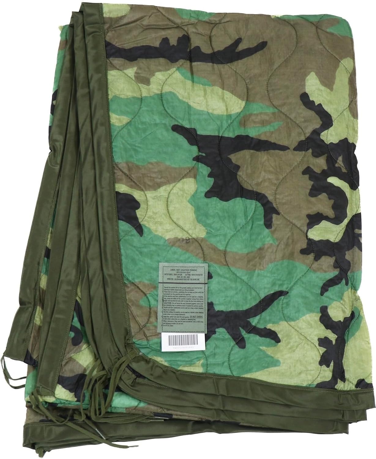 Manta militar camuflaje M81 USGI Woobie