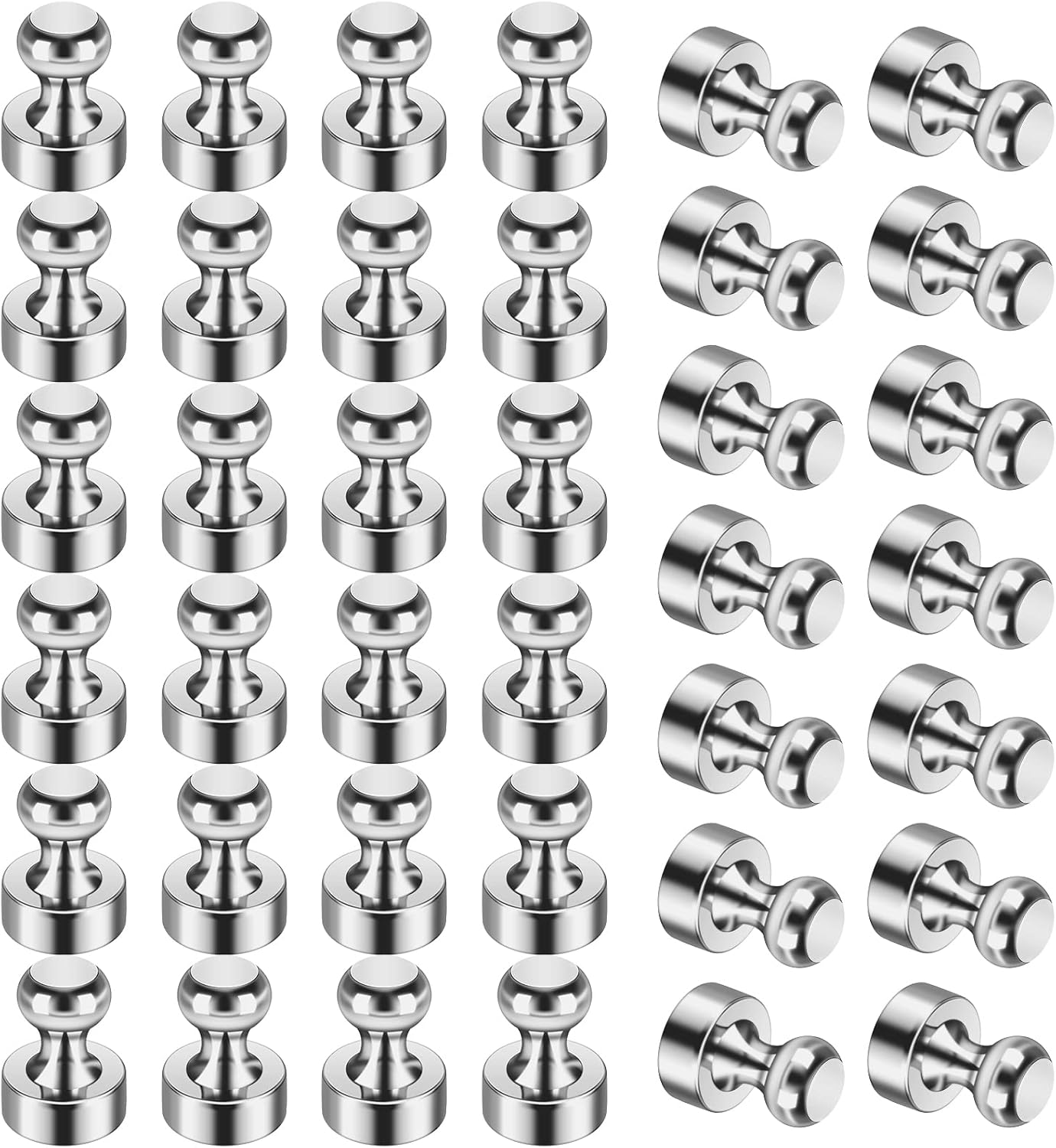 36 Imanes Neodimio para Pizarra Blanca y Refrigerador