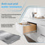 10 Pares Guías Cajones Acero Inox 8-24pulg 100lb