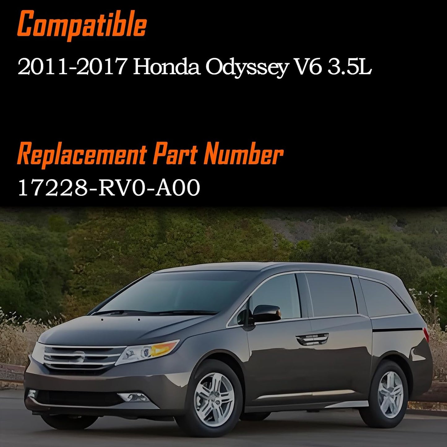 Manguera admisión aire comp Honda OdysseyV6 3.5L