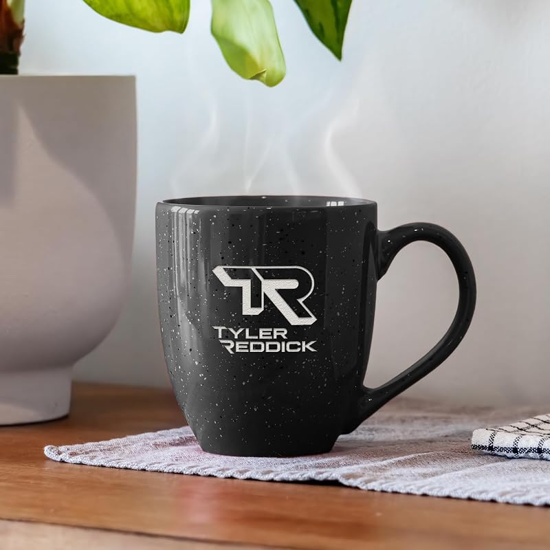 Taza café cerámica grabada NASCAR Tyler Reddick 16oz