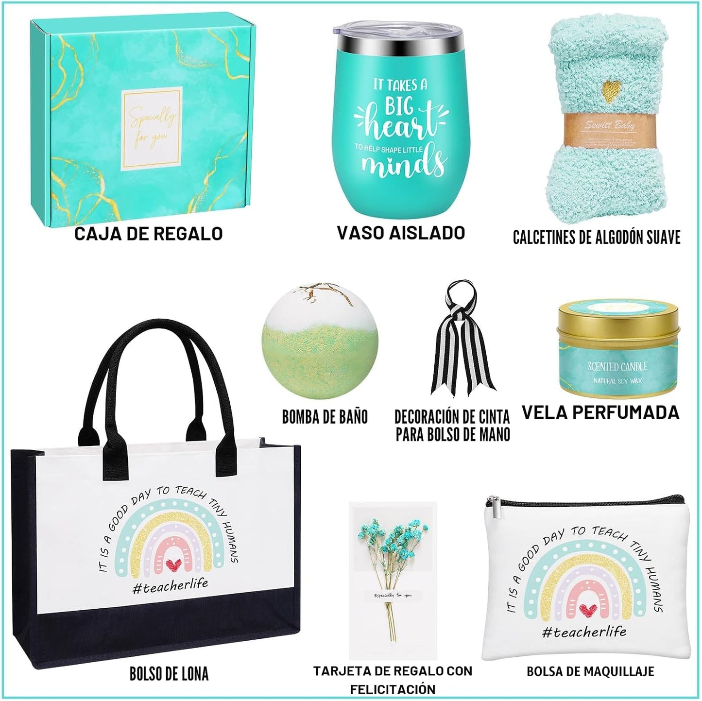 Regalos para maestros personalizados cumpleaños navidad