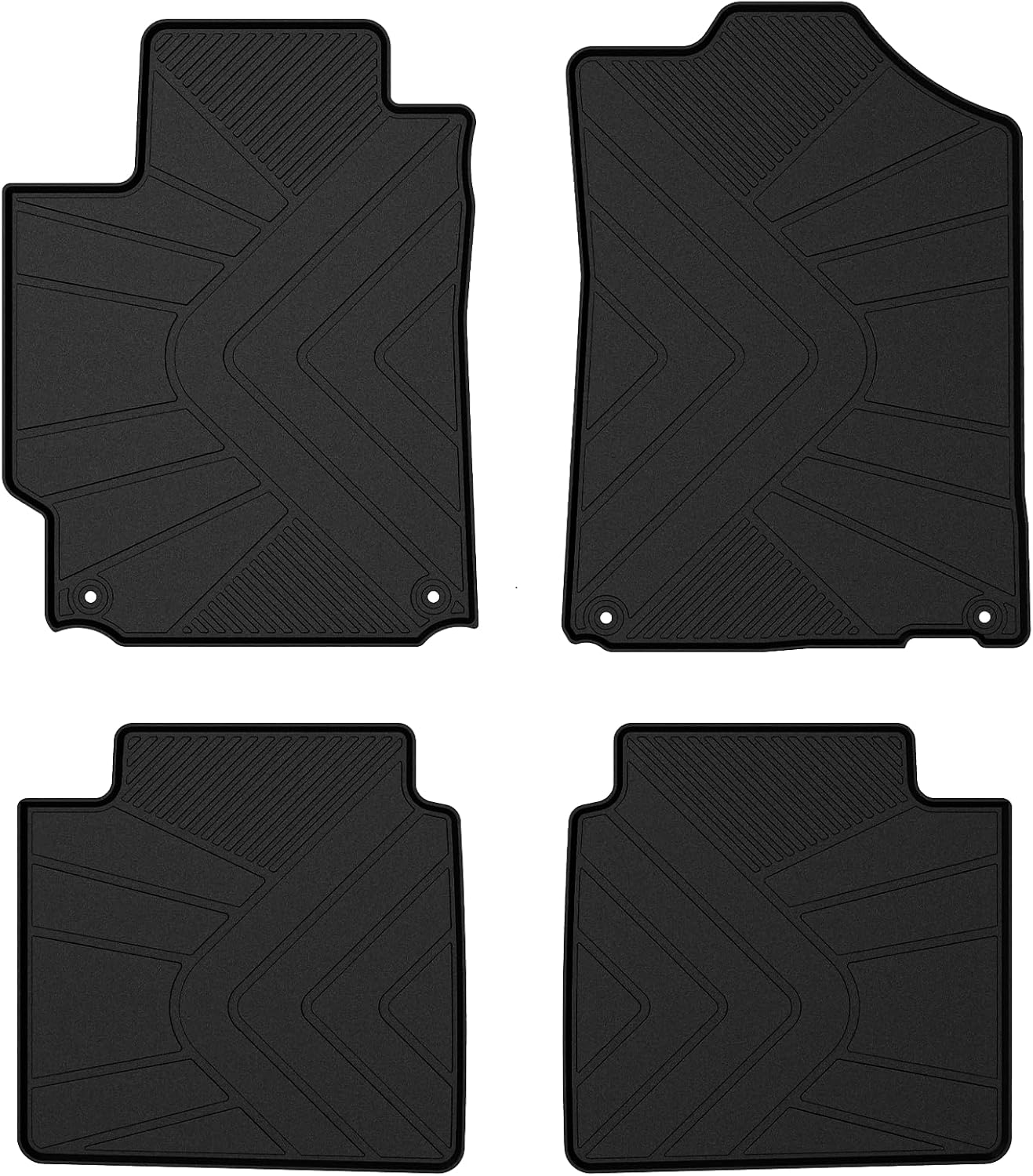 Alfombrillas Toyota Camry 06-11 látex resistente set 4
