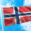 Bandera Noruega 2x3ft 100% poliéster resistente UV