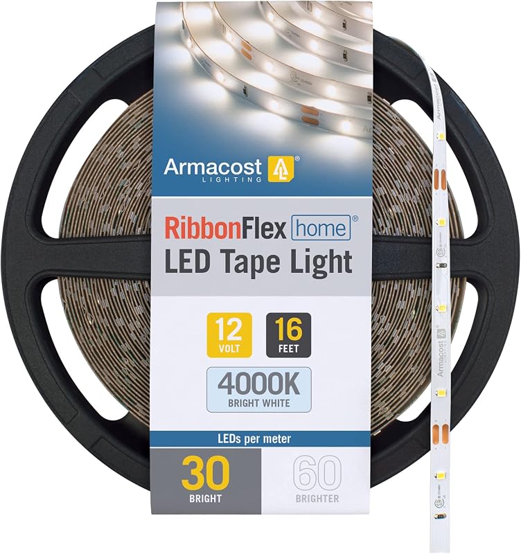 Cinta led blanca 30led/m 4000k 16pies