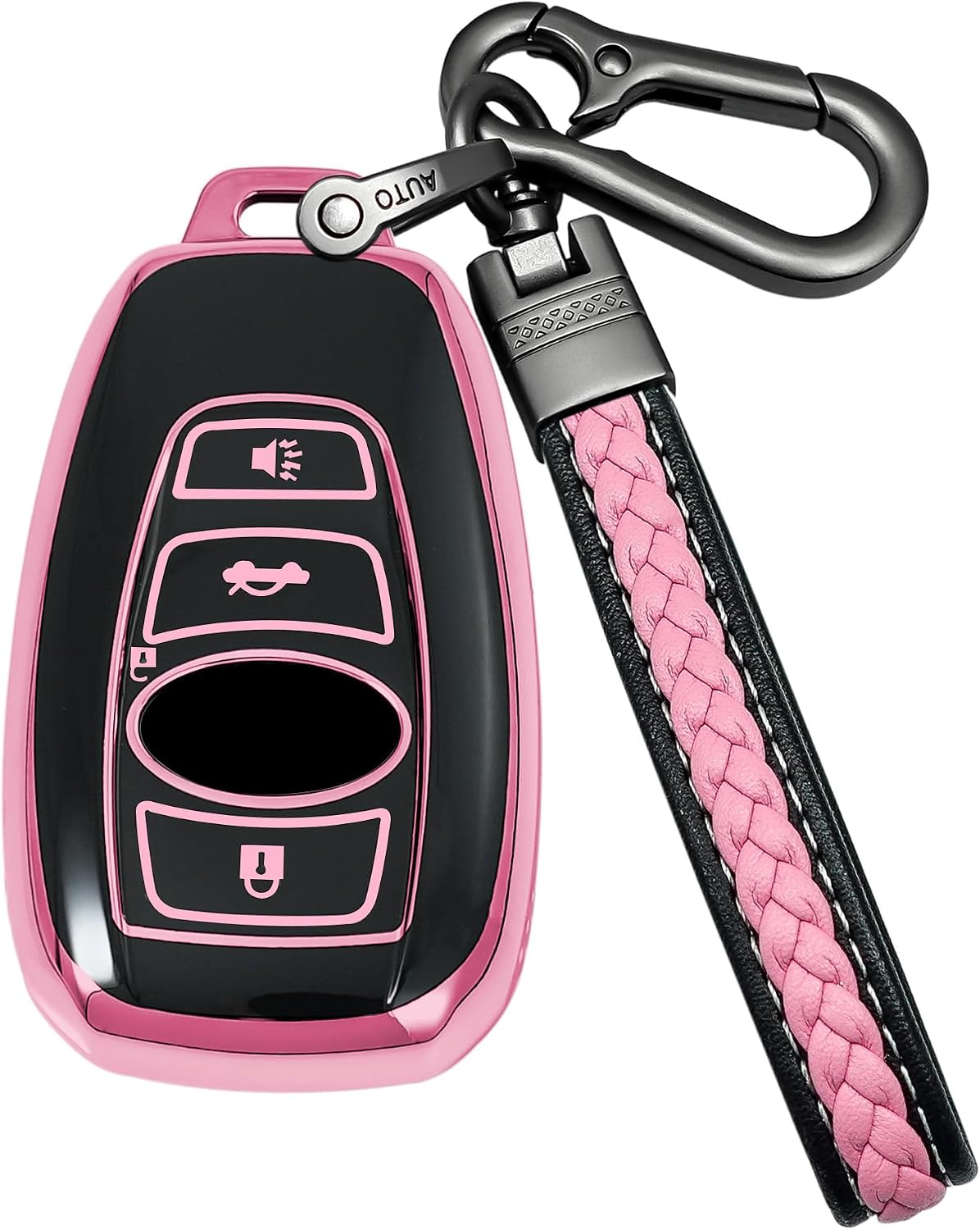 Funda TPU llavero compat. Subaru BRZ Legacy Rosa