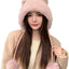 Gorro invierno sherpa mujer con orejeras forro polar