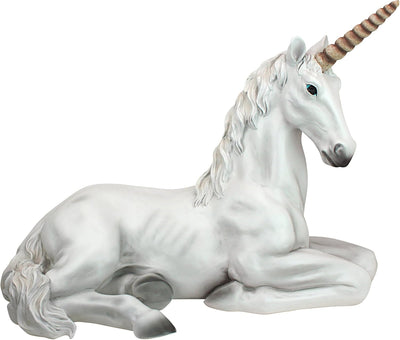 Estatua unicornio místico Avalon grande